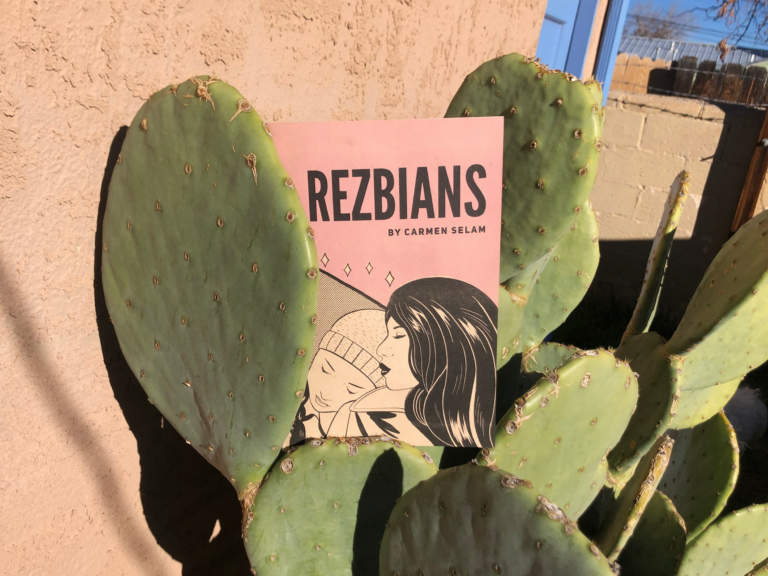 Discovering Self-Love through Comics: Carmen Selam First Comic – “Rezbians”